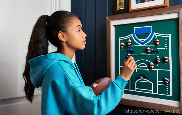 축구 관련 뉴스레터 운영법 - **Prompt:** A young, diverse woman with a thoughtful expression, wearing a comfortable but stylish o...