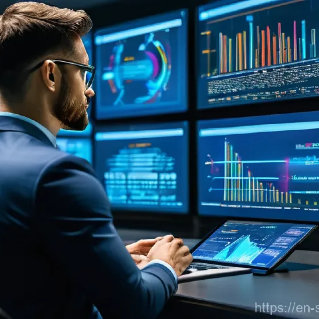 축구 관련 대학원 과정 추천 - **Football Analytics & Data Visualization:** "A diverse group of data analysts, dressed in smart cas...