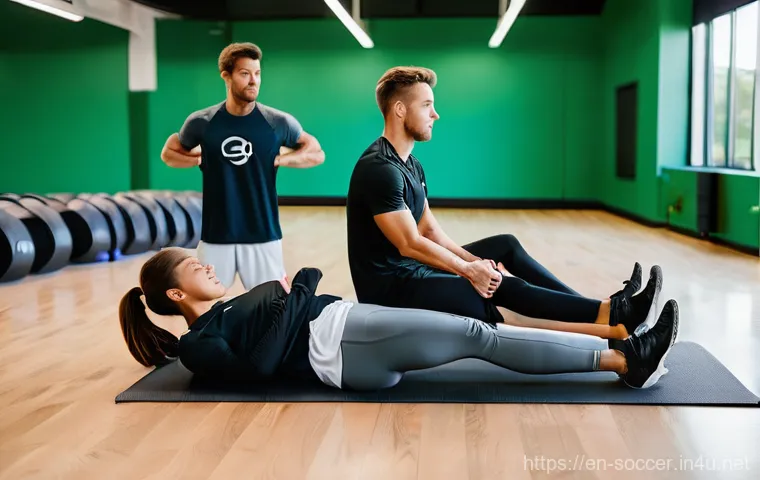축구 선수 필수 체력 훈련 - **Endurance and Mental Fortitude:**
    A female soccer player, aged 20-25, is shown pushing her lim...