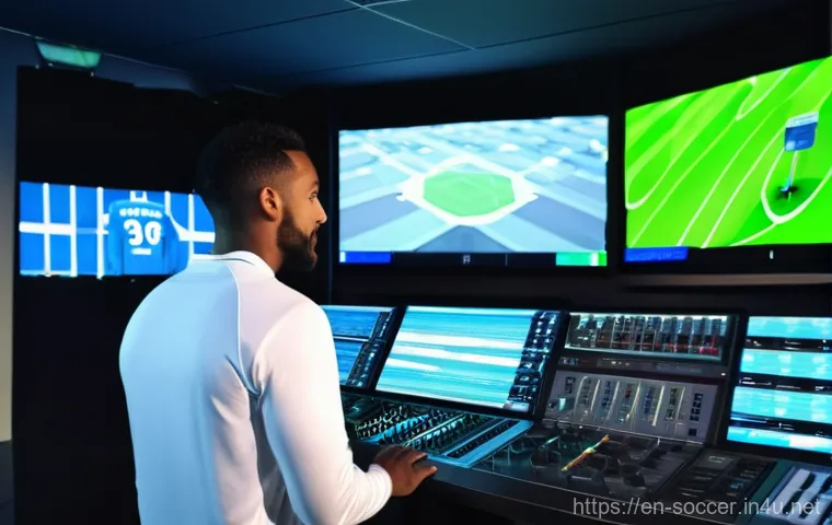 축구 매거진 트렌드 - **Prompt: Independent Voices in Football Media**
    "A group of three diverse young adults (ranging...